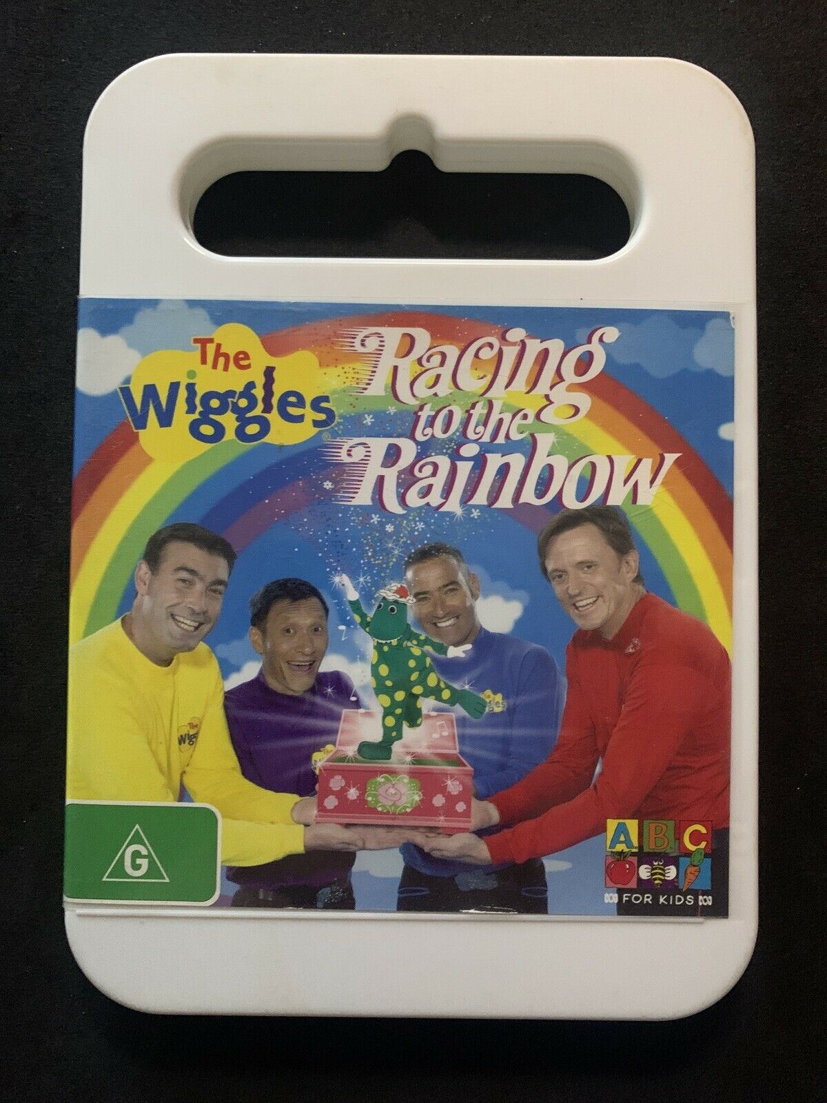 4x The Wiggles - Pop Go The Wiggles, Hot Popcorn, Racing Rainbow, Wake Up (DVD)