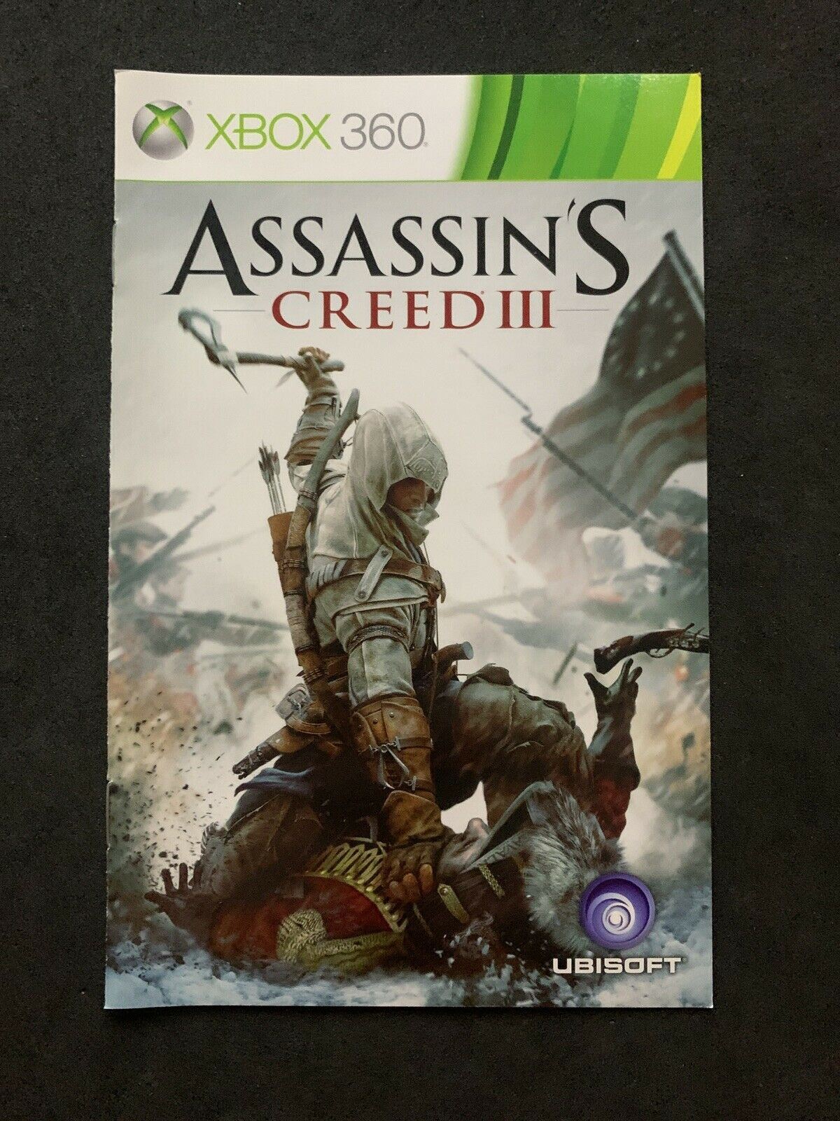 Assassins Creed III (3) - Xbox 360 - Complete With Booklet