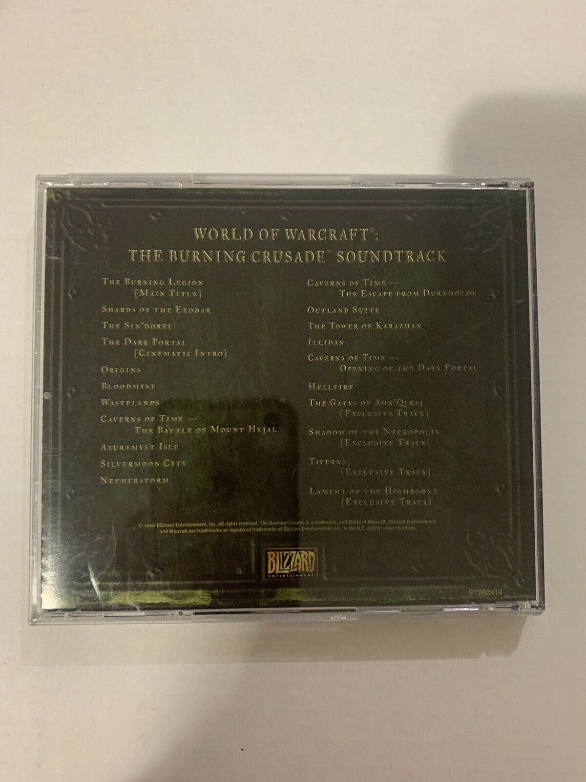 World Of Warcraft - The Burning Crusade Soundtrack Audio CD