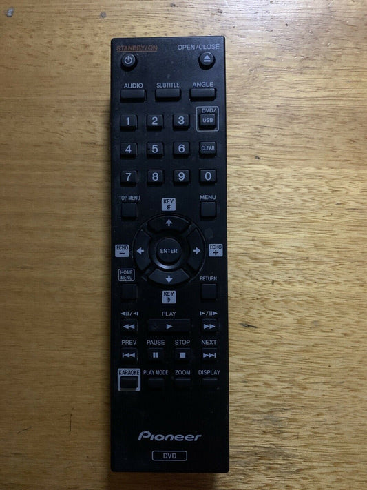 Genuine Pioneer 076E0PP161 DVD Player Remote Control CRB14 | No Battery Cover