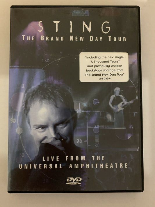 Sting - The Brand New Day Tour - Live From Universal Amphitheatre (DVD, 2000)