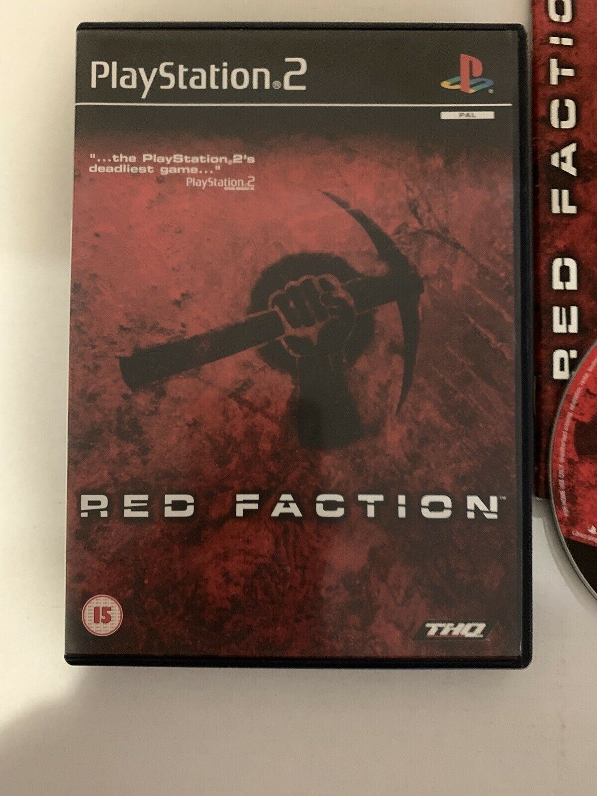 Red Faction - SONY PlayStation 2 PS2 With manual