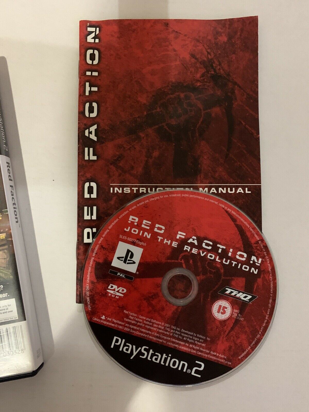 Red Faction - SONY PlayStation 2 PS2 With manual