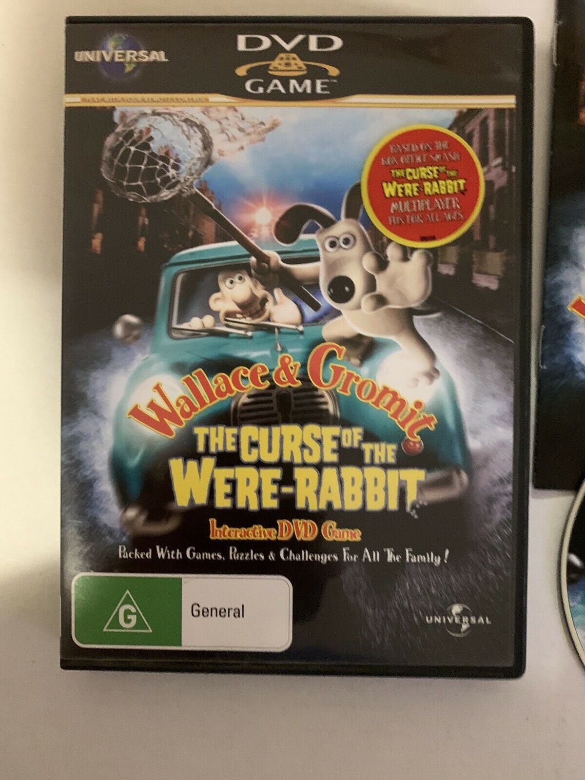 Wallace And Gromit - The Curse Of The Were-Rabbit Interactive DVD Game Region 4