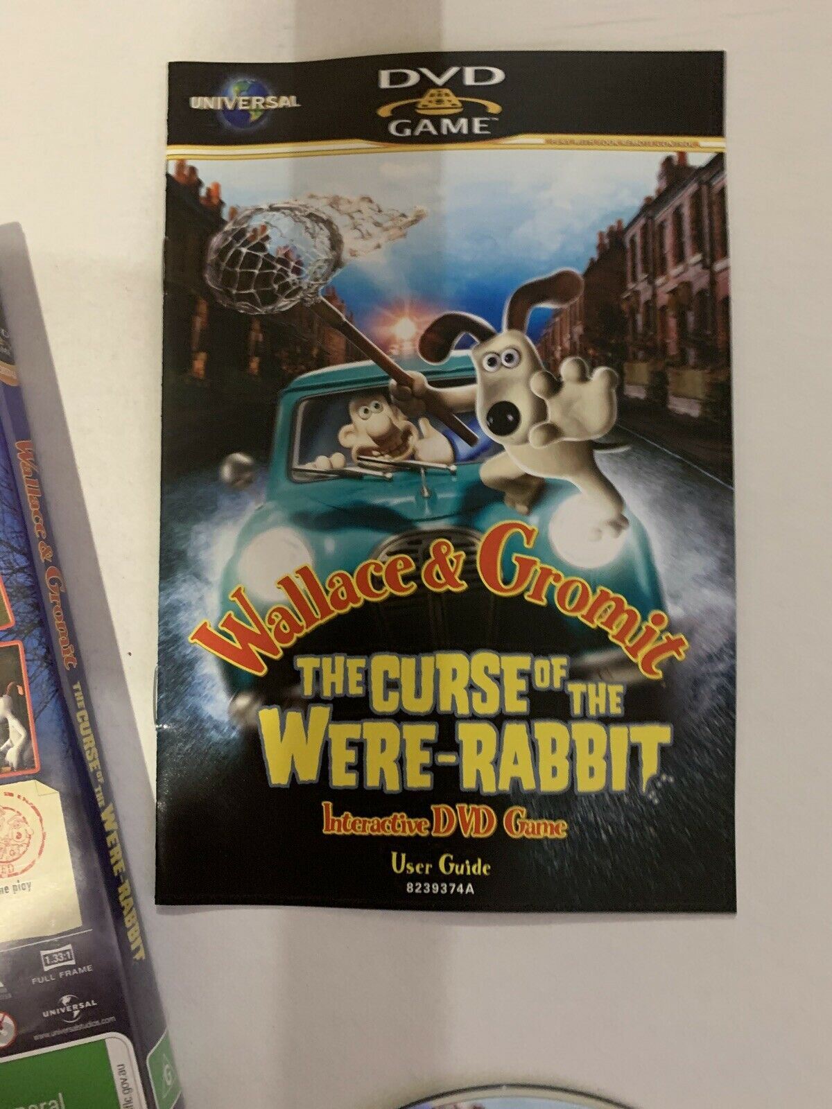 Wallace And Gromit - The Curse Of The Were-Rabbit Interactive DVD Game Region 4