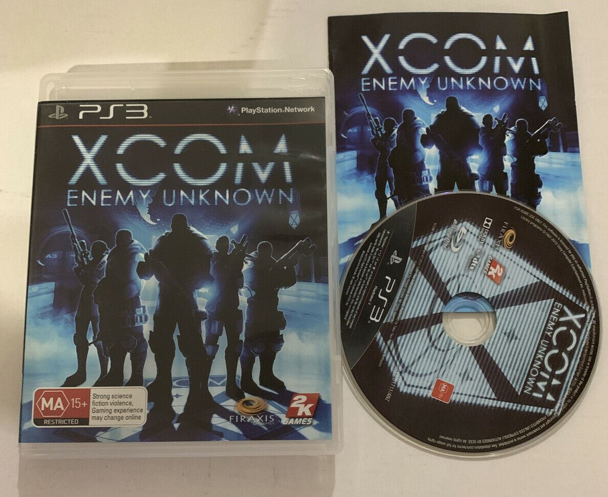 XCOM Enemy Unknown Playstation 3 PS3 With Manual