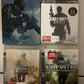 4x Call Of Duty PS3 Games: Ghosts, Modern Warfare 2, 3, 4 Sony Playstation 3