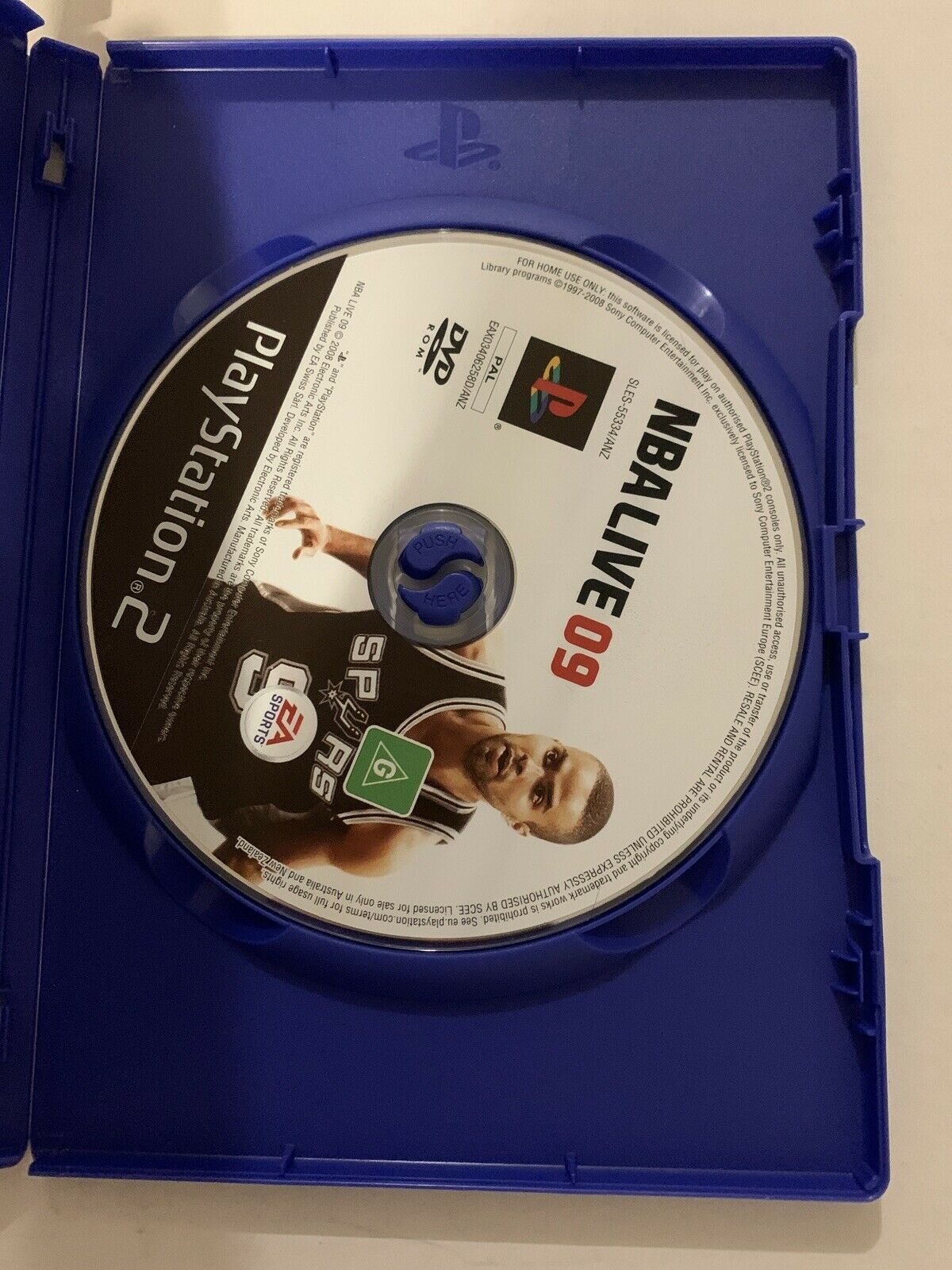 EA Sports - NBA Live 2005 & 2009 PlayStation 2 PAL