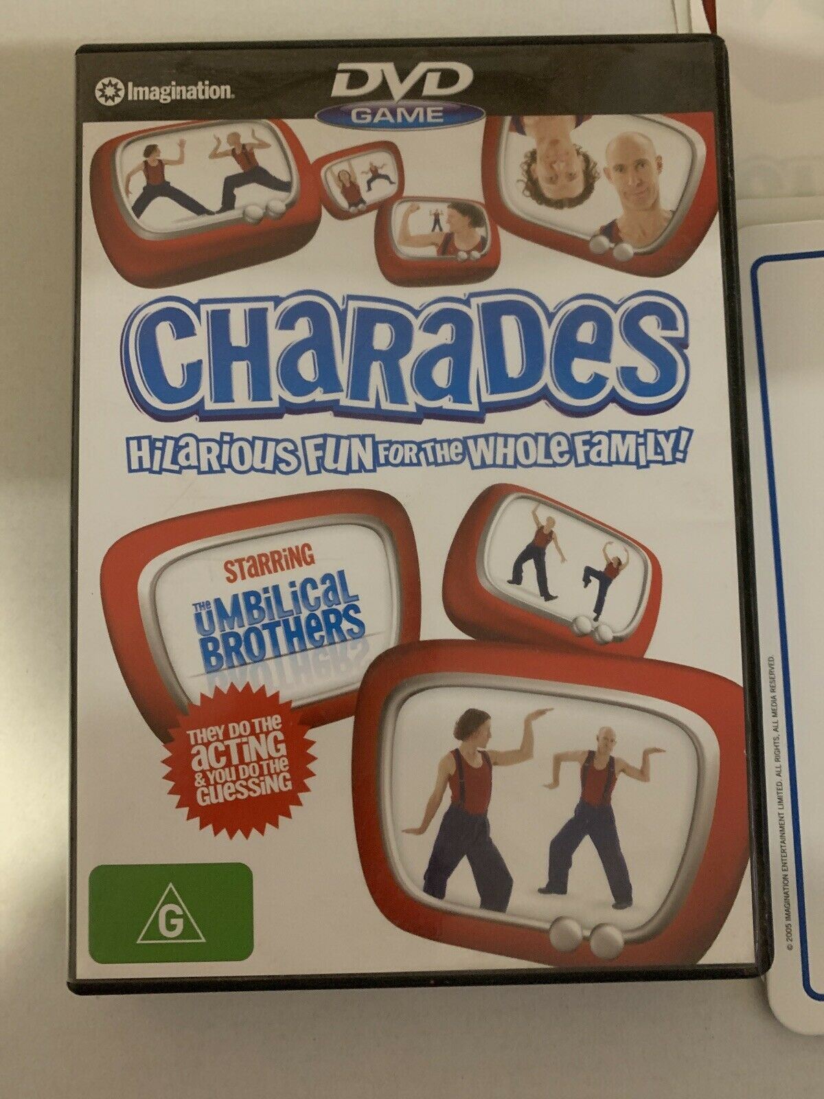 Charades With The Umbilical Brothers - Interactive DVD Game. Region Free