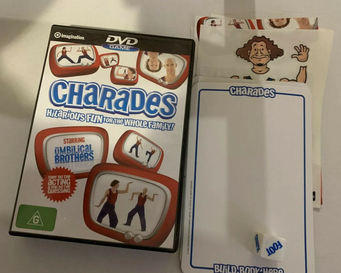 Charades With The Umbilical Brothers - Interactive DVD Game. Region Free