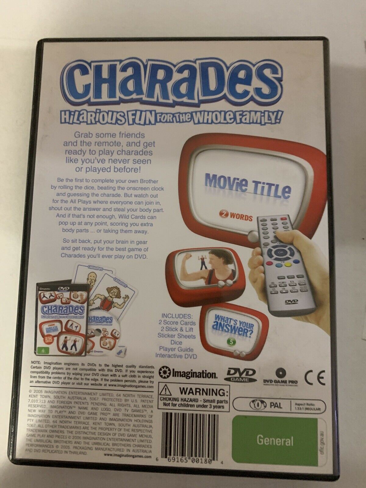 Charades With The Umbilical Brothers - Interactive DVD Game. Region Free