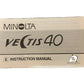 Minolta Vectis 40 Camera Instruction Manual