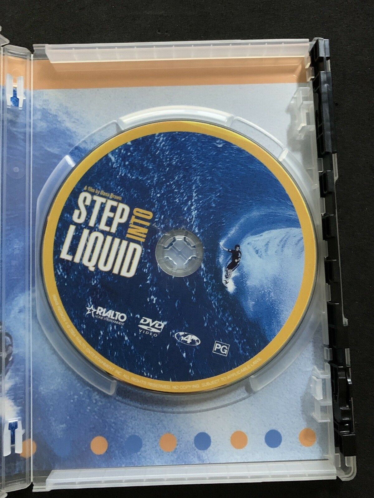 Step Into Liquid (DVD, 2004) Kelly Slater. Region 4 – Retro Unit