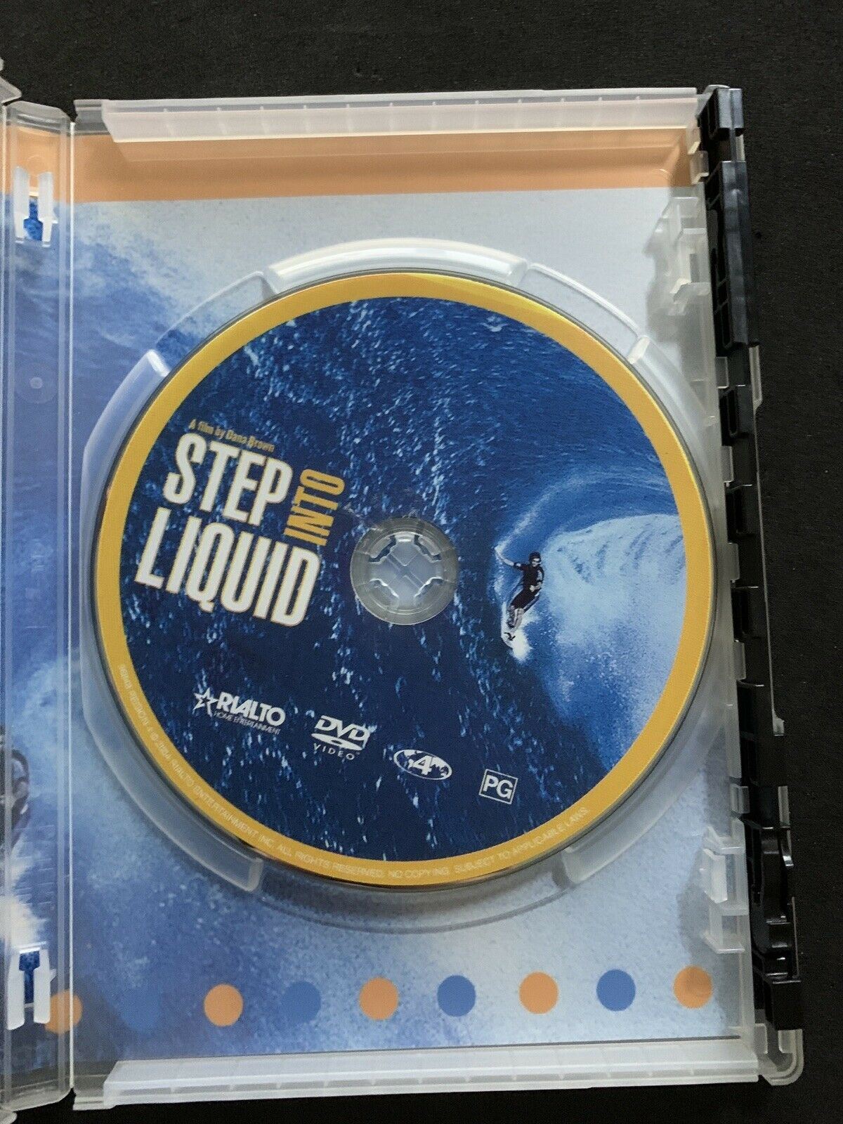 Step Into Liquid (DVD, 2004) Kelly Slater. Region 4