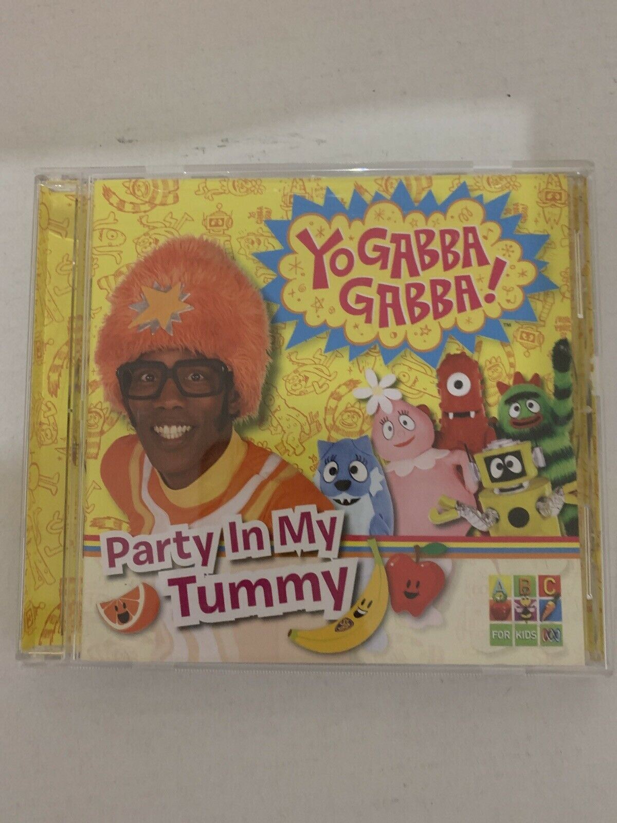 Party in My Tummy by Yo Gabba Gabba! (CD, Jun-2010, ABC for Kids)