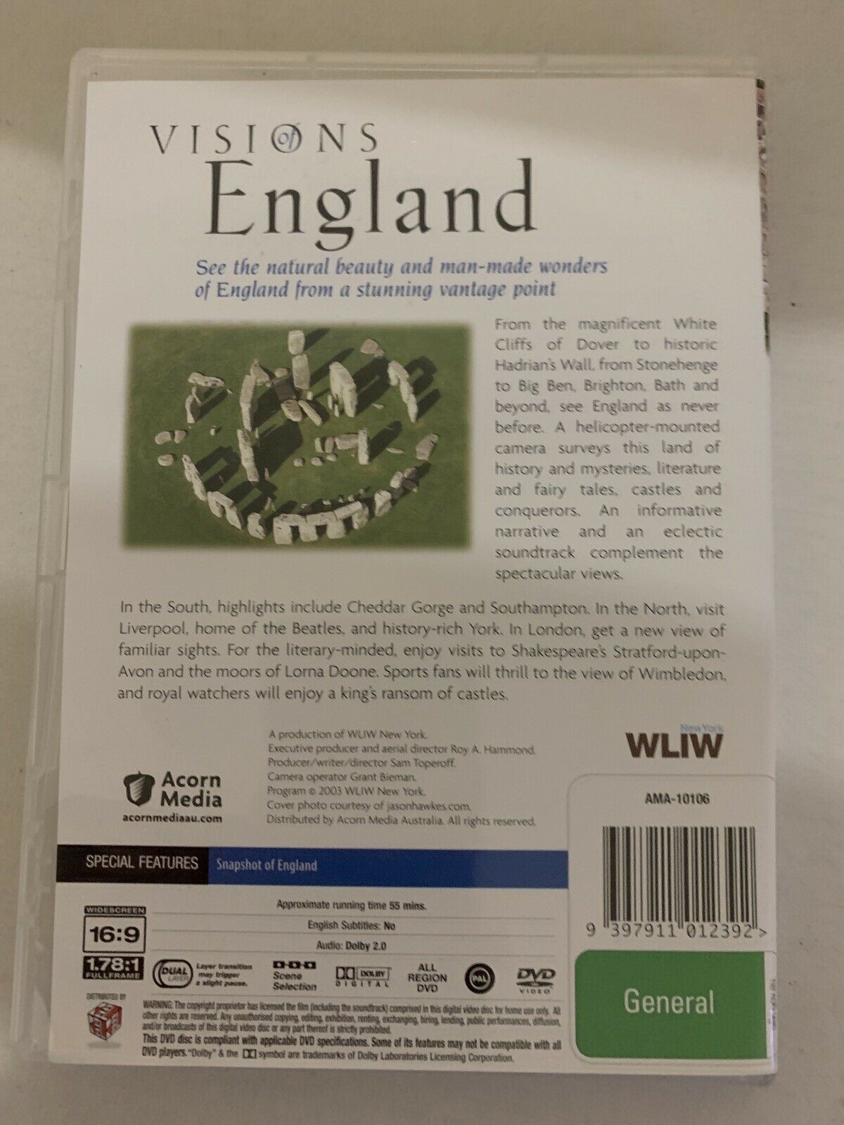 Visions Of England (DVD, 2003) All Regions