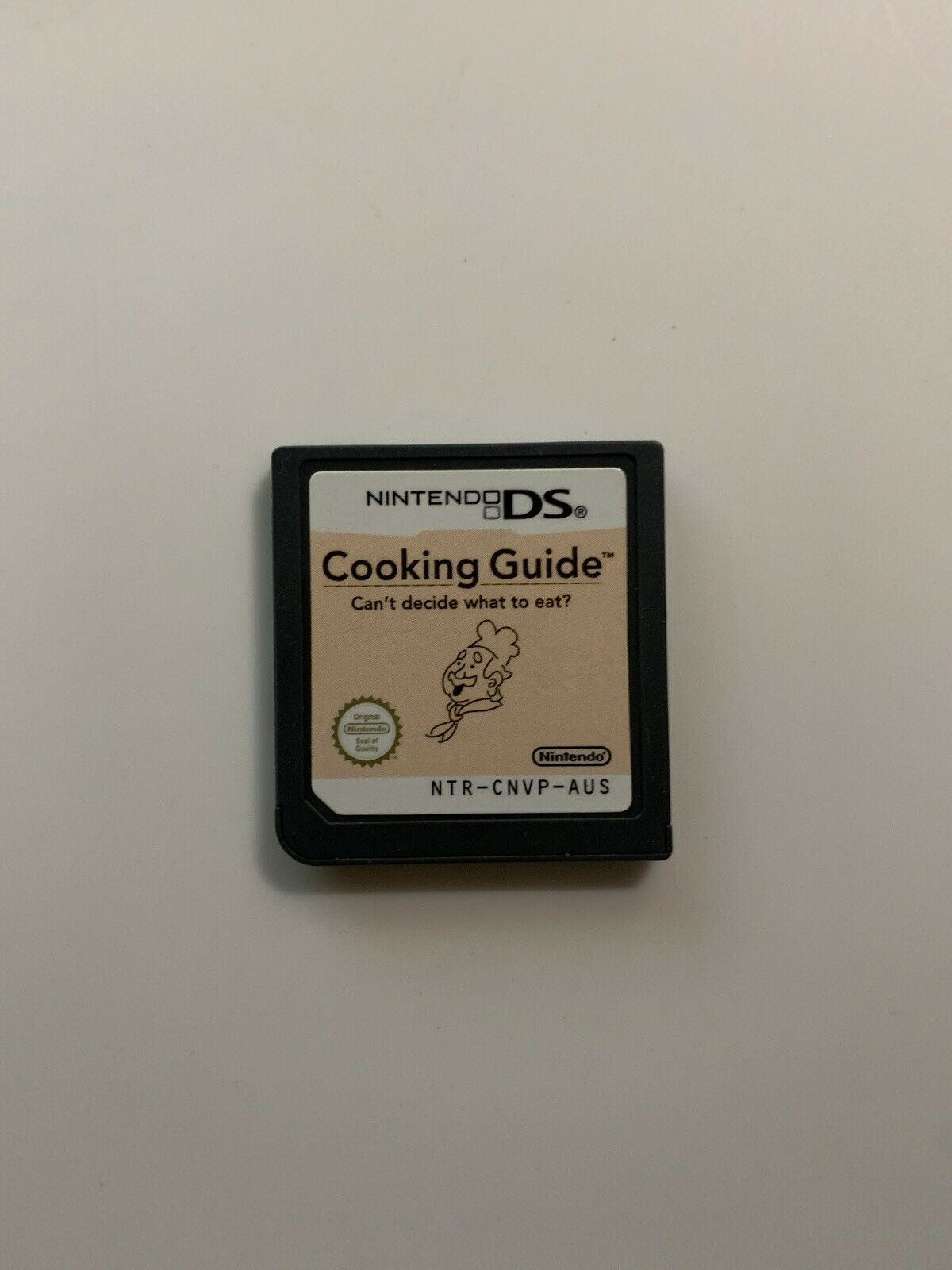 COOKING GUIDE Nintendo DS Game Cartridge & Case Excellent Condition Free Post