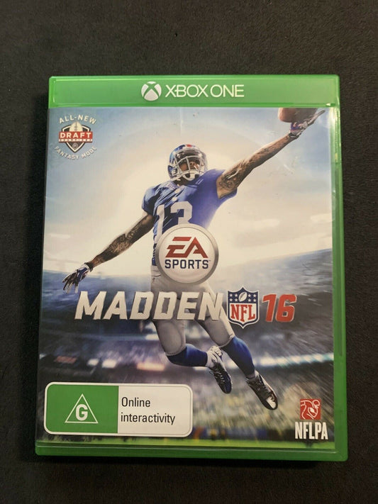 Madden NFL 16 (Microsoft Xbox One, 2015)