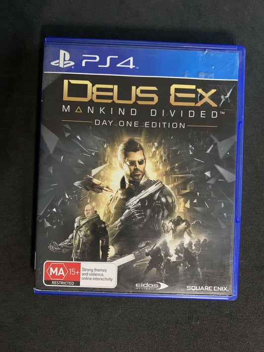 Deus Ex Mankind Divided - Day One Edition - PS4 Game