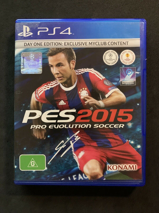 Pro Evolution Soccer 2015 PS4 AUS Sony Playstation Football PES 15