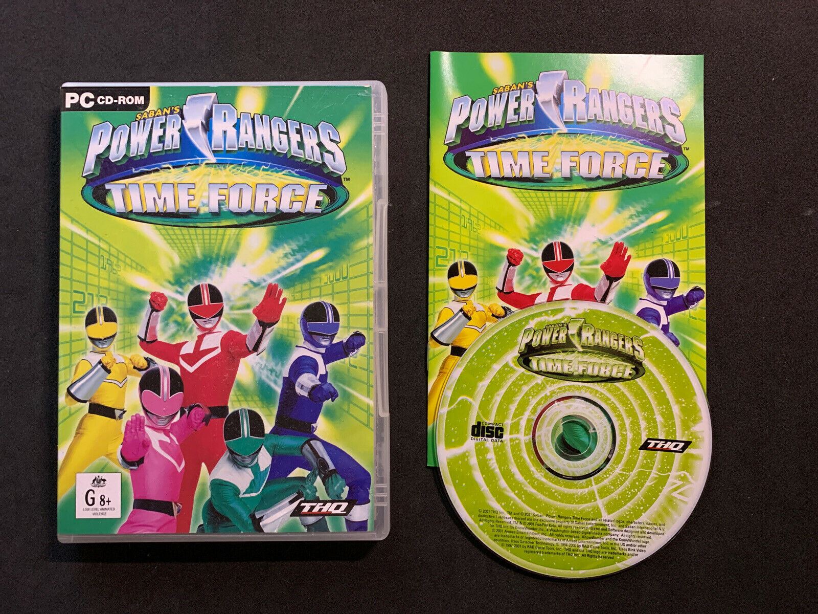 Power Rangers Time Force - PC CDROM 2001 Windows Arcade Game – Retro Unit