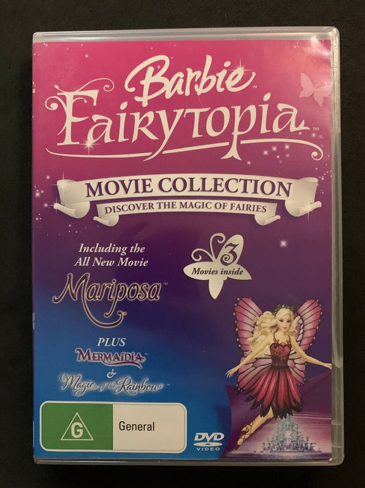 Barbie: Mariposa / Magic of the Rainbow / Mermaidia (DVD) Region 4,2