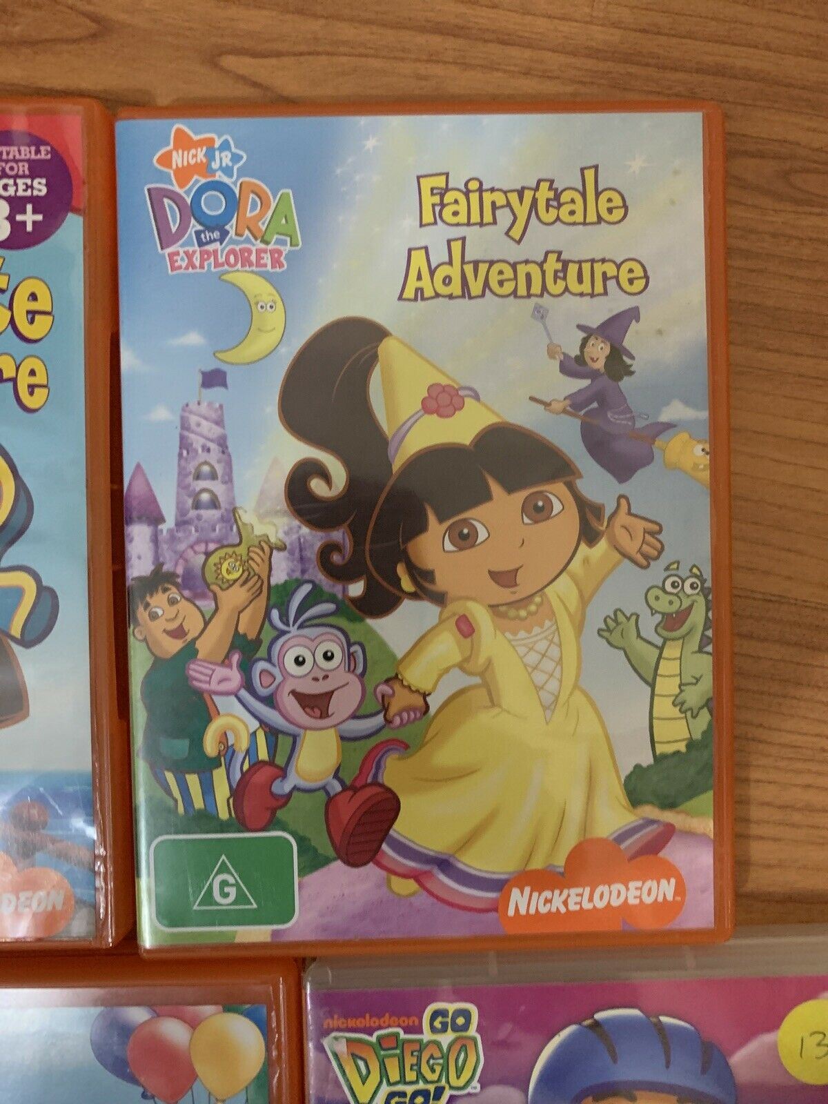 5x Dora the Explorer & Go Diego Go! DVD Region 4