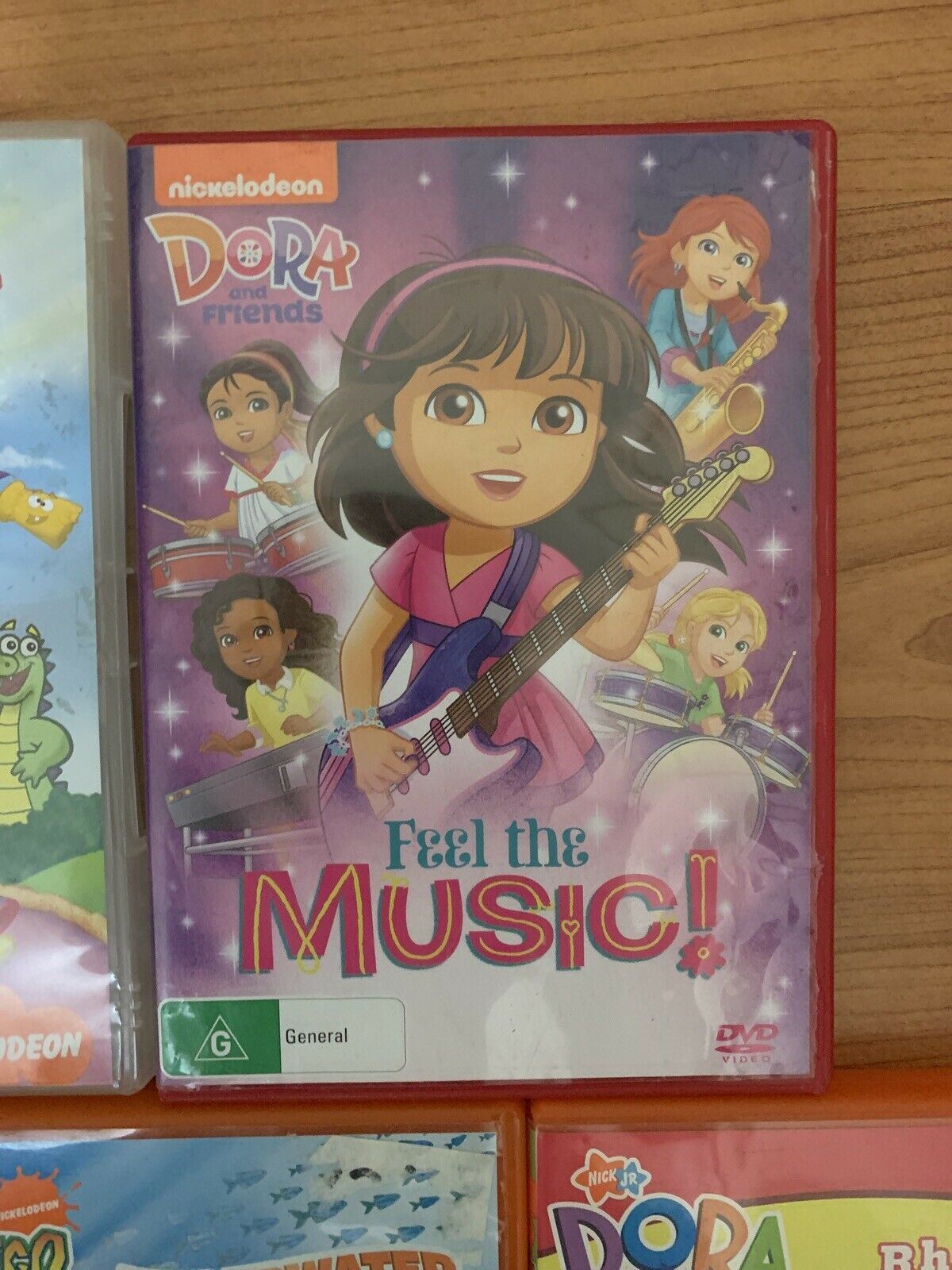 5x Dora The Explorer DVD Region 4