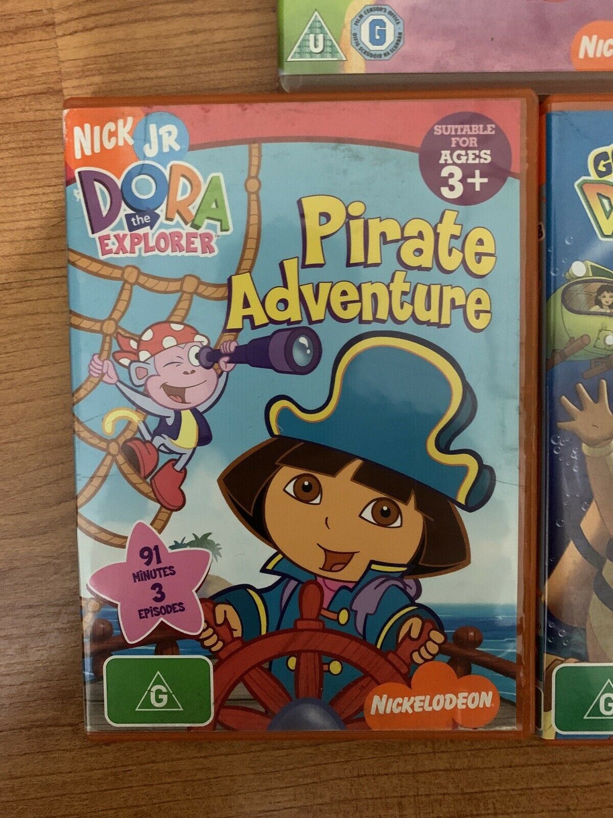 5x Dora The Explorer DVD Region 4