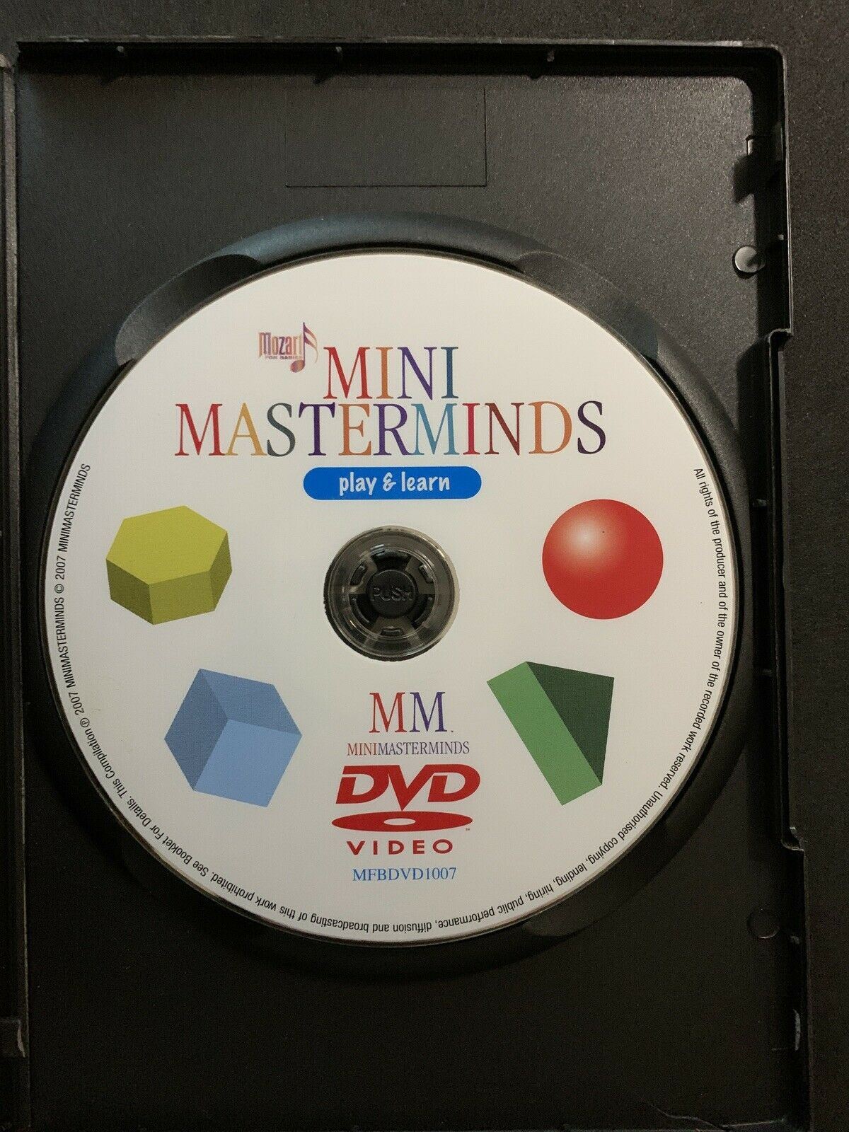 Mini Masterminds Play & Learn : Mozart - Educational Series Region All DVD