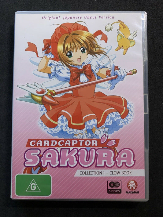 Cardcaptor Sakura : Collection 1 : Eps 1-35 (DVD, 5-Disc Set) Uncut Edition