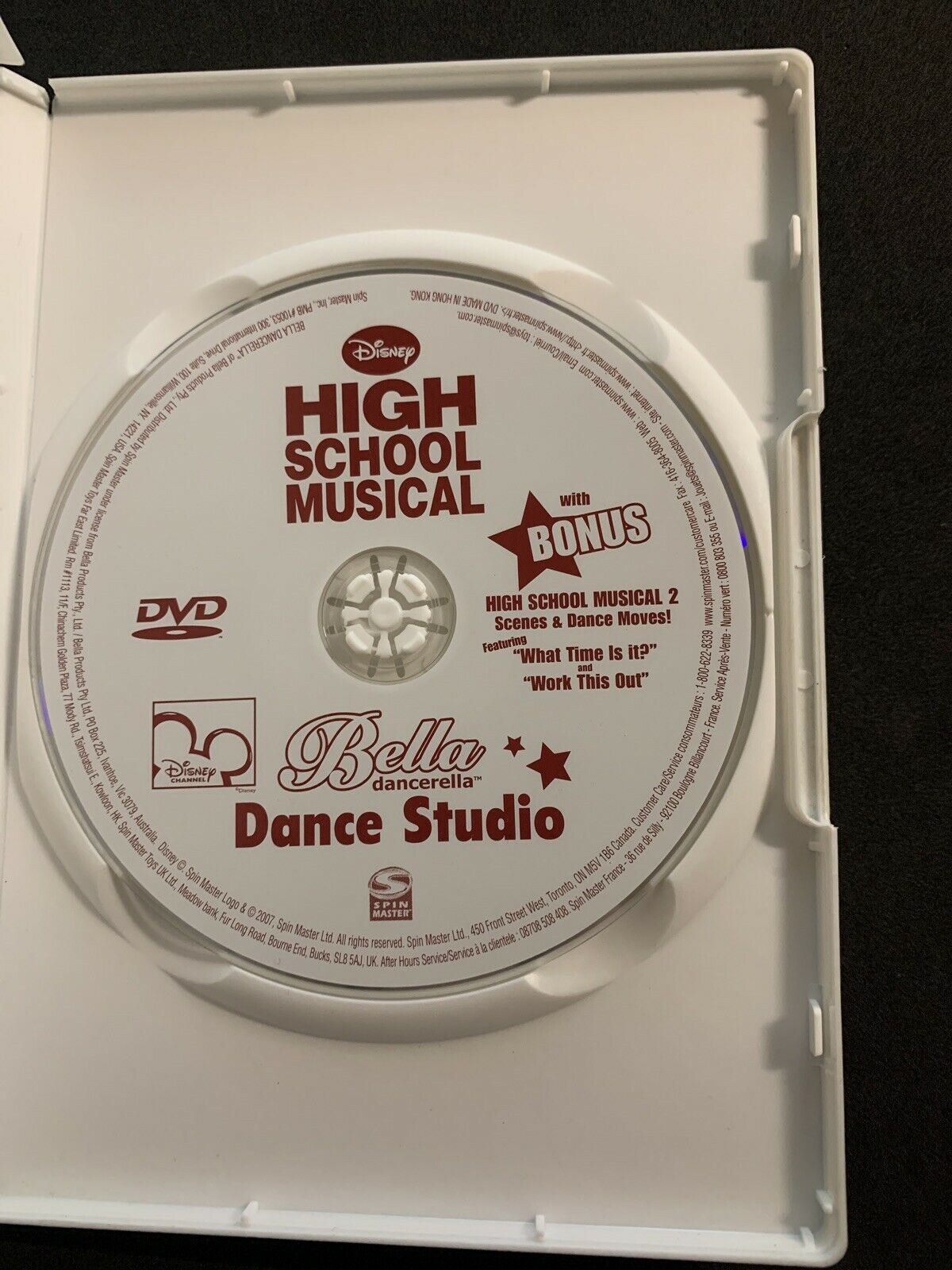 Bella Dancerella High School Musical (DVD, 2007)