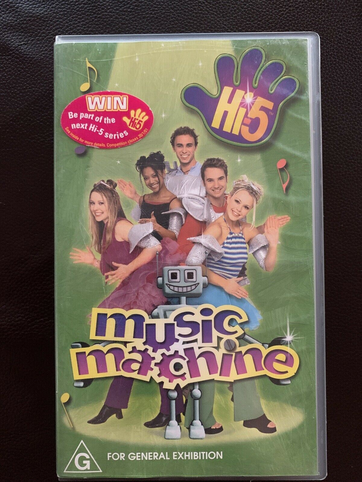 Hi-5 Music Machine - VHS Video Cassette Children's PAL Nathan Foley