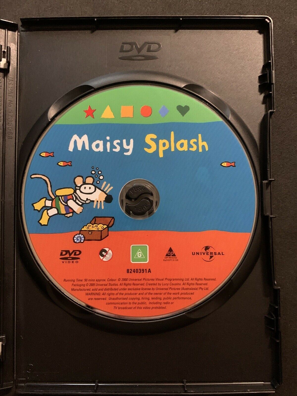 Maisy - Splash (DVD, 2005) Region 4