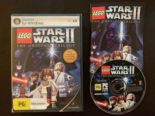 LEGO Star Wars II The Original Trilogy - PC DVD Windows Action Arcade Game