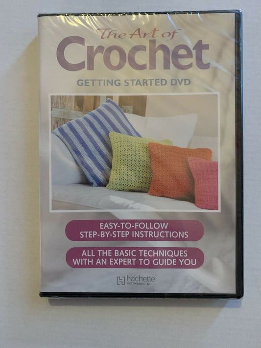 *New Sealed* The Art Of Crochet - Getting Started (DVD, 2010) Region Free