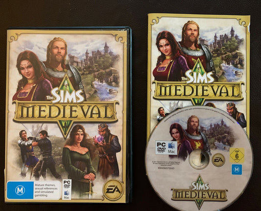 The Sims Medieval PC + Mac Game Complete with User Manual