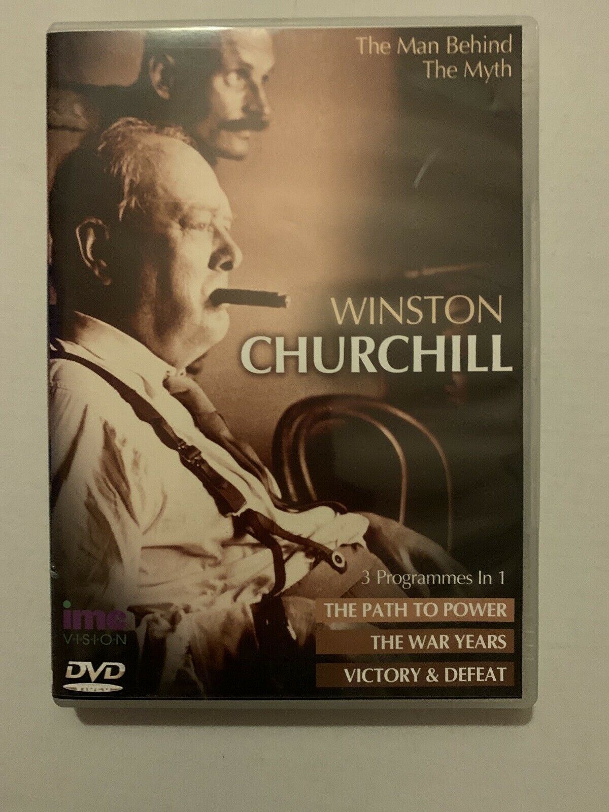 Winston Churchill - The Man Behind The Myth (DVD, 2002) *Region 2*