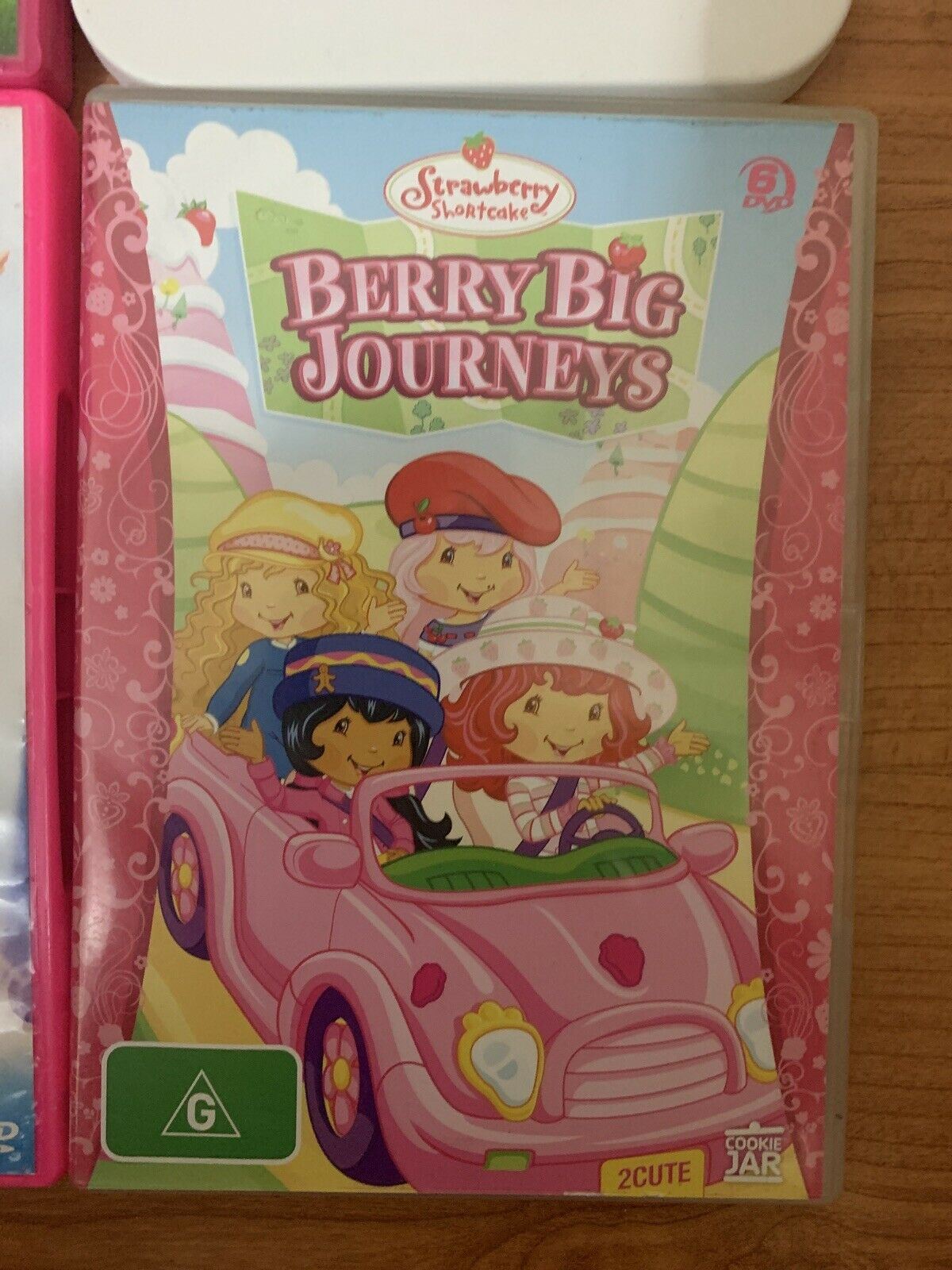 4x Strawberry Shortcake - Summer Time, Dream dancers, Big Journeys DVD Region 4