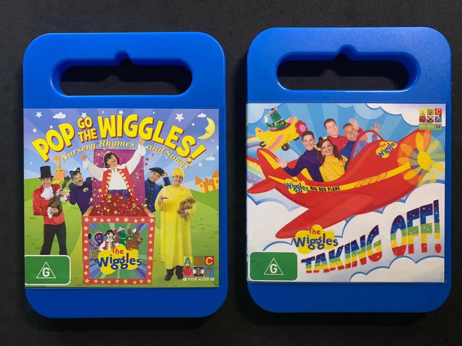 2x Wiggles - Pop Goes The Wiggles & Taking Off! DVD Region 4 – Retro Unit