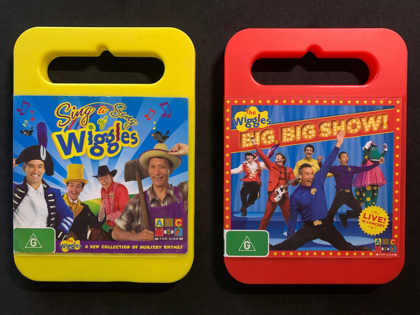 2x The Wiggles - Sing a Song & Big, Big Show DVD Region 4