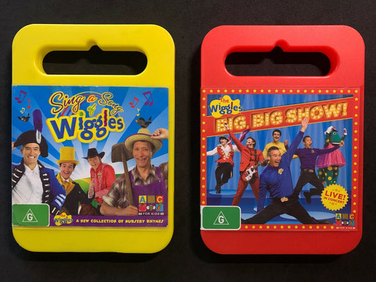 2x The Wiggles - Sing a Song & Big, Big Show DVD Region 4