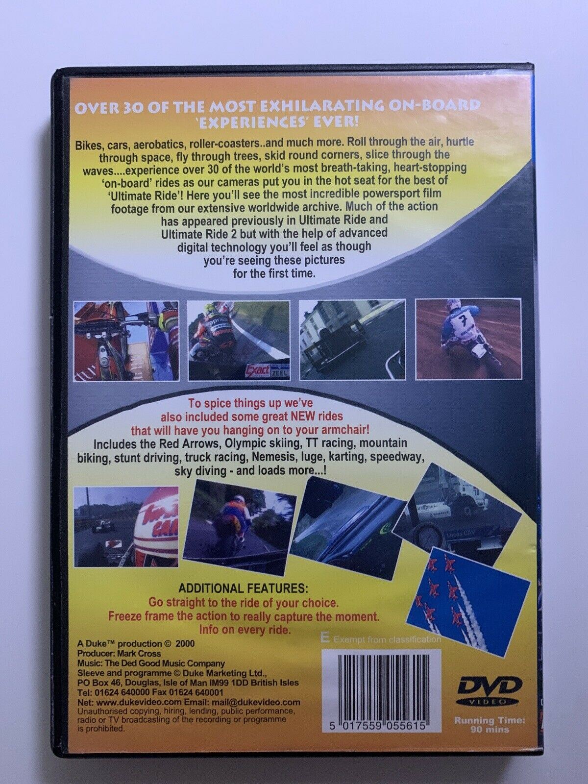 The Best of ULTIMATE RIDE 1 & 2 [Region 4] - DVD - Free Shipping.