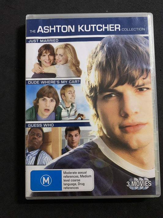 Just Married / Dude Where's My Car? / Guess Who - Ashton Kutcher DVD - Region 4