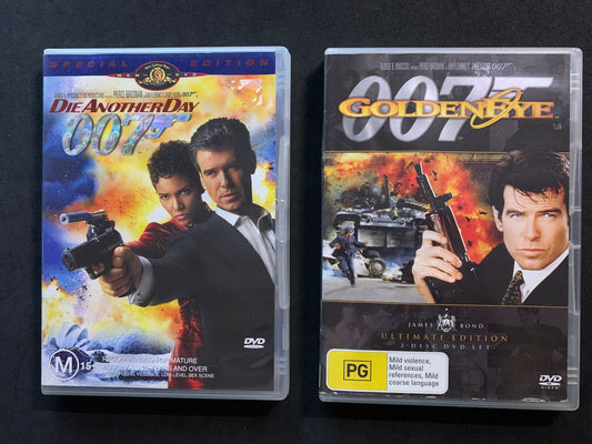 007 Goldeneye + Die Another Day - Ultimate Edition (DVD) Pierce Brosnan Region4