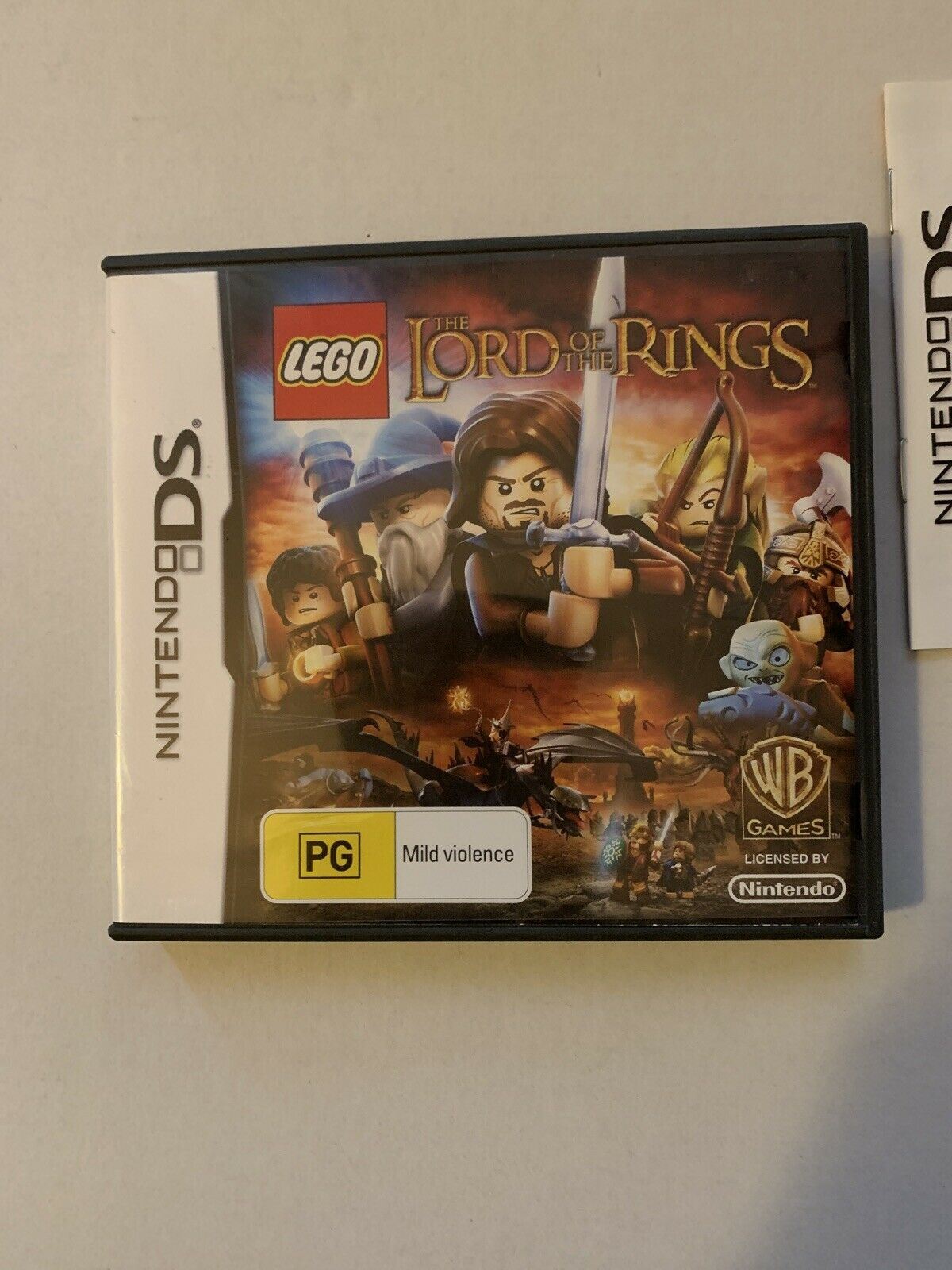 Lego: The Lord Of The Rings - Nintendo DS Action/Adventure Game With Manual