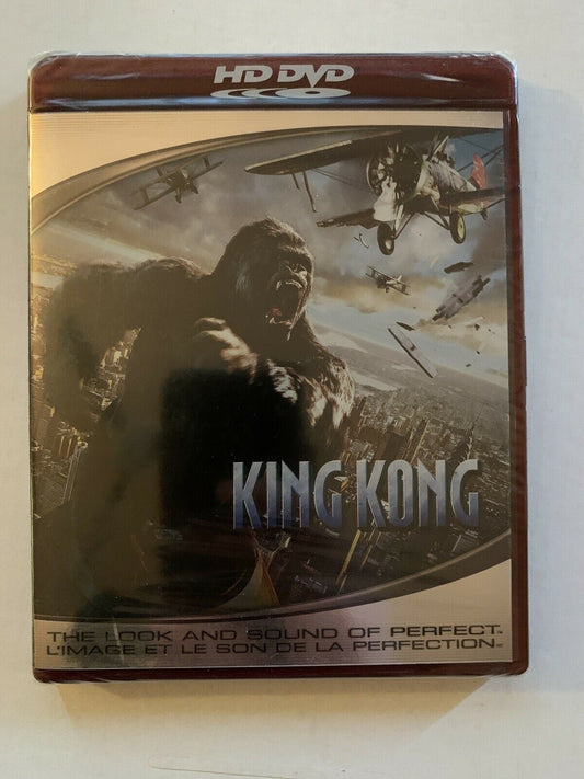 *New Sealed* King Kong HD DVD - Peter Jackson Film - Naomi Watts, Jack Black