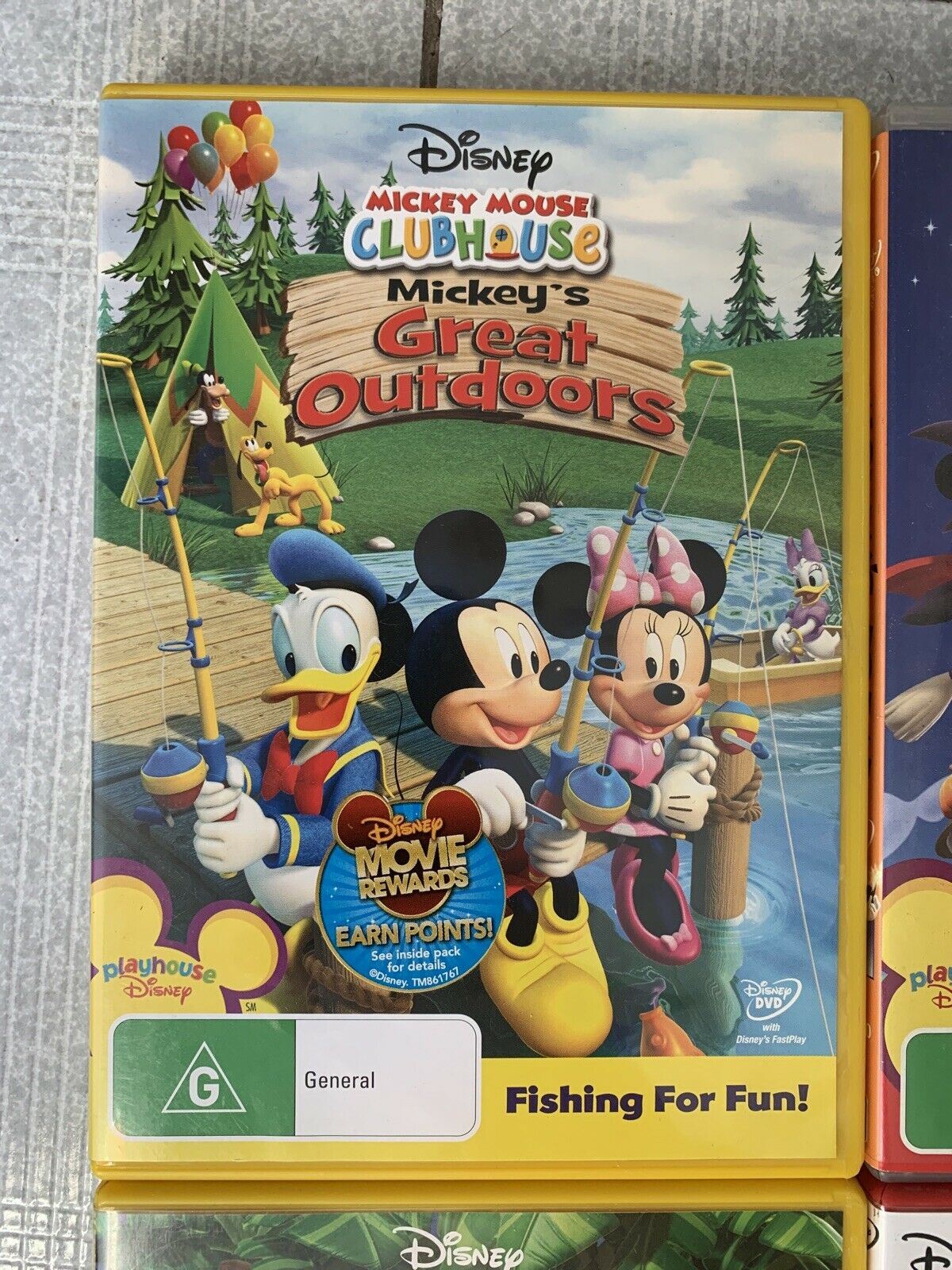 6x Disney Junior Mickey Mouse DVD Region 4 – Retro Unit