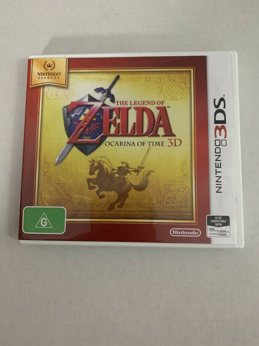 Legend of Zelda Ocarina Of Time 3D For Nintendo 3ds 2ds Game