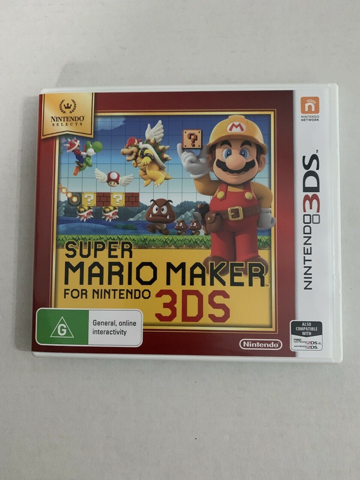 Super Mario Maker (3DS, 2018) Nintendo 3DS